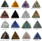 Lapis Lazuli Crystal Healing Pyramid, Natural Stone for Crystal Grid, Chakra Balancing, Sound Therapy, Feng Shui Décor, Leo Zodiac Gift