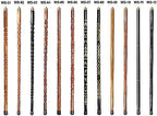 Wood Walking Staff Cane Stick with Hawk Eagle Handle, Rubber Ferrule, Foldable, Adjustable, Custom 31-61 in, AANWS214