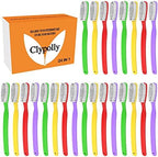 Hard & Firm Toothbrush Stiff Bristle Brush for Smokers Oral Care Teeth Whitening Cleaning for Adult Travel Pack of 24