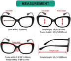 Eyekepper 4-Pack Chic Reading Glasses for Women Oversized Readers +3.00