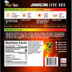 Reggae Spice Jamaican Jerk BBQ Marinade | 60-Second Authentic Wet Rub Seasoning Sauce for Cooking Meats | Gluten Free, Vegan, and Keto Friendly | 11 oz (Hot & Spicy Pouch)