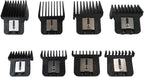 2024 Upgraded 8 Pack Trimmer Guards Set for BaBy-liss-PRO Barber-ology FX787 & FX726 Trimmer, Replacement Guards with Metal Spring Clip