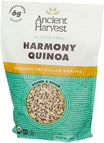 ANCIENT HARVEST Organic Tri Color Harmony Quinoa Blend, 23 OZ