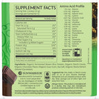 Brown Rice Protein Powder with Bcaa & Amino Acids Raw Rice Protein Shake Gluten Free Low Carb Dairy Free | Plant Based Classic Sprouted Brown Rice Protein Powder Chocolate 375g by Sunwarrior