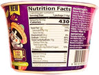 Samyang Buldak Noodles Hot Chicken Flavour Ramen Habanero Lime Big Bowl Cup 110g Instant Korean Food Snacks (Pack of 6)