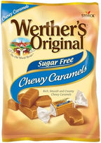 Werthers Original Sugar Free Chewy Caramels, 2.75 ounce (Pack of 4)