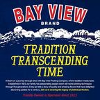 Bay View Pickled Eggs, No Artificial Ingredients, Gluten Free, 0g Sugar, 6g Protein, Fresh Grade A Eggs, Boiled and Peeled (16oz, Salt 'N Vinegar)