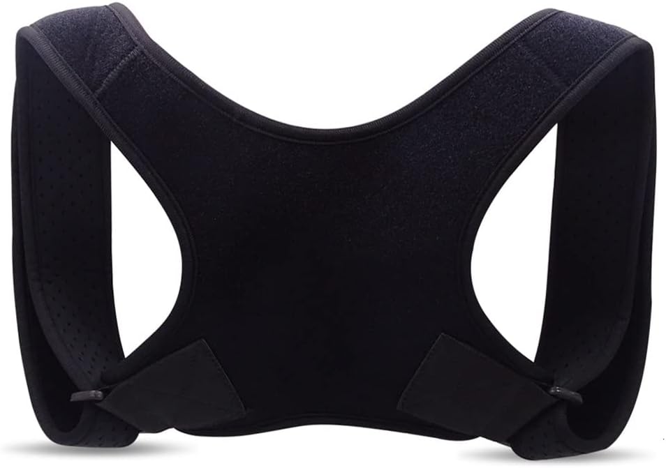 Spine Back Corrector Protection Shoulder Adjustable Band Humpback Posture Brace(L Code)
