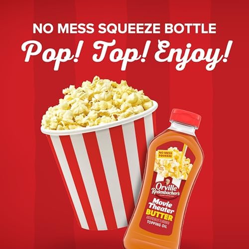 Orville Redenbacher's Movie Theater Butter Flavored Topping Oil, 13 fl oz.