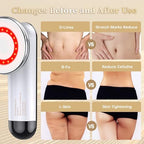 Professional Body Sculpting Machine with 3 Modes 10 Levels and Heating Function, Cordless Cellulite Massager Device, Electric Cellulite Massage Tool for Leg, Arm, Belly, Waist, Buttocks
