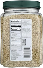 RiceSelect Texmati Brown Rice, Whole-Grain Basmati Rice, Premium Gluten-Free Rice, Non-GMO, Star-K Kosher, 32-Ounce Jar