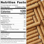 Natural Nectar Chocolate Hazelnut Filled Cookie Rolls 8.82 oz – Delicate Wafer Rolls Filled with Chocolate Hazelnut Crème; Crisp Snack for Parties & Desserts