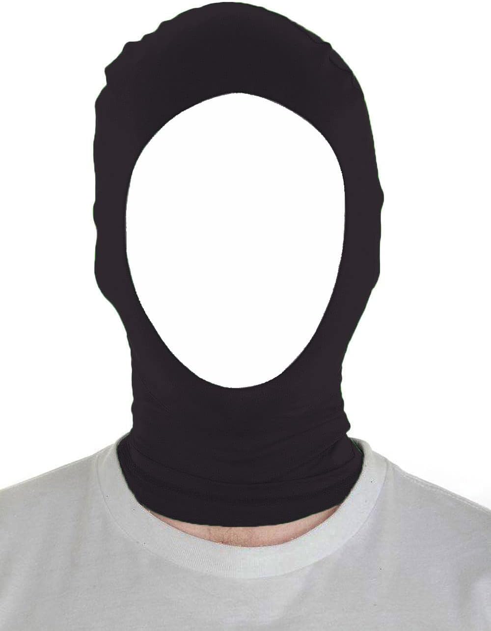 Sheface Men's and Women's Spandex Halloween Cosplay Mask Party Open Face Hood Costume Mask