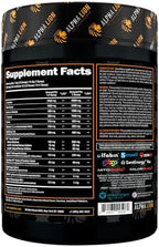 ALPHA LION Superhuman Burn, 2 in 1 Metabolism Booster Pre Workout and Men's Thermogenic Fat Burner, Sour Gummy Bear (Hulk Juice), Package Varies