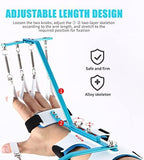 Hand Wrist Finger Orthotics Training Device Wrist Finger Orthosis Brace Hand Finger Muscle Strength Rehabilitation Trainer Finger Wrist Orthotics Exerciser for Hemiplegia Stroke