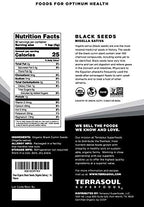 Terrasoul Superfoods Organic Black Cumin Seeds (Nigella Sativa), 1 Lb
