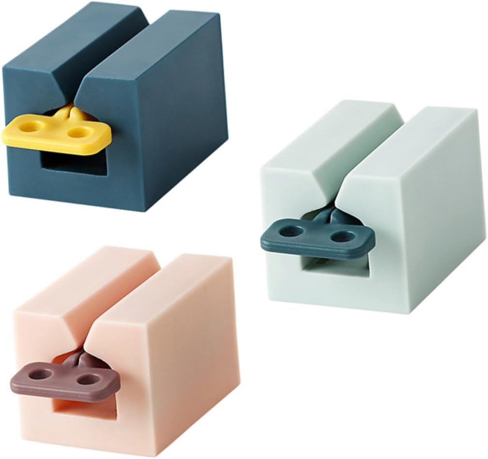 3pcs Toothpaste Squeezer Set Manual Plastic Toothpaste Dispensers for Bathroom Easy Squeeze Tool for Face Wash and Hand Cream Random Color