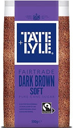Tate & Lyle - Fairtrade Cane Sugar - Dark Brown - 500g