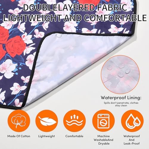 3 Pcs Adult Bibs For Women With Crumb Catcher, Reusable Waterproof Large Bibs For Adult, Clothing Protector For Eating,Washable Feeding Bib For Women Elderly Senior