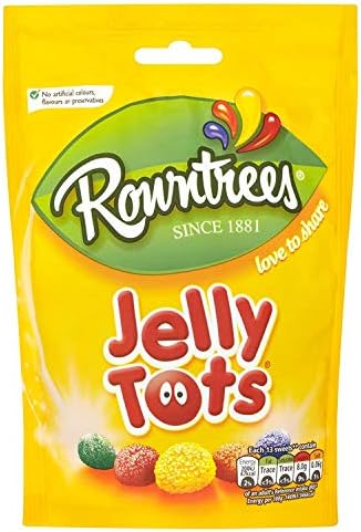 Rowntree Jelly Tots Pouch 150g (Pack of 3)