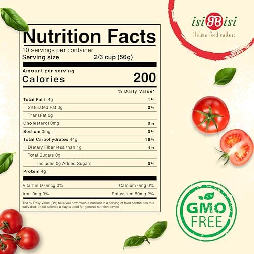 isiBisi Gluten-Free Baby Mafalda Pasta, 1.25 LB - Mini Lasagna Noodles Made With Corn and Rice Flour - Vegan, Non-GMO, Made in Italy