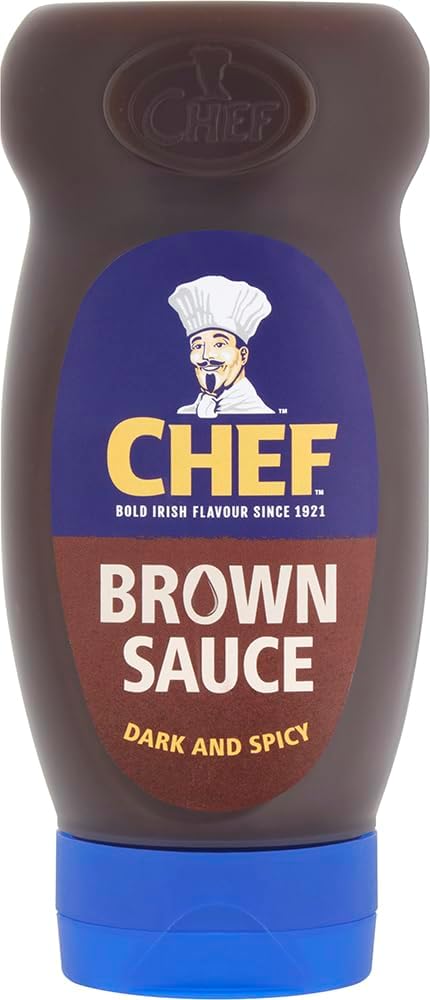 Chef Brown Sauce Squeezy 485g (17.1oz)