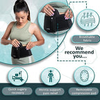 Wonder Care- Umbilical Hernia Support Belt Abdominal Binder for Belly Button Hernias or Navel Hernias, Hernia pain relief Brace (XL)…