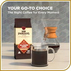 Don Francisco's 100% Colombia Supremo Ground Coffee, Medium Roast – 100% Arabica Coffee, 12 oz Bag