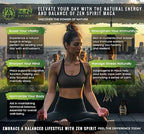 Zen Spirit Maca Root Powder Organic - Peruvian Root Premium Grade Superfood (Raw) - USDA & Vegan Certified - 1 Bag (8oz) - Perfect for Breakfast, Smoothies, Baking & Ice Cream.