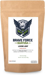 GUAYUSA LOOSE LEAF TEA by BFG, 16oz (1LB), Energy Tea, L Theanine Tea, Green tea, Yerba mate, Coffee alternative
