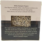 Organic Kampot Pepper, White Peppercorns