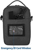 CURMIO Insulin Cooler Travel Case, Diabetic Medication Organizer Bag with Shoulder Strap for Diabetic Supplies, Black (Patented Design)