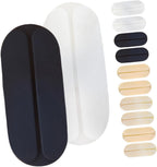 FRCOLOR 12pcs Mini Cushions for Women Invisible Non- Pads Comfortable and Soft Underwear White Black and Beige