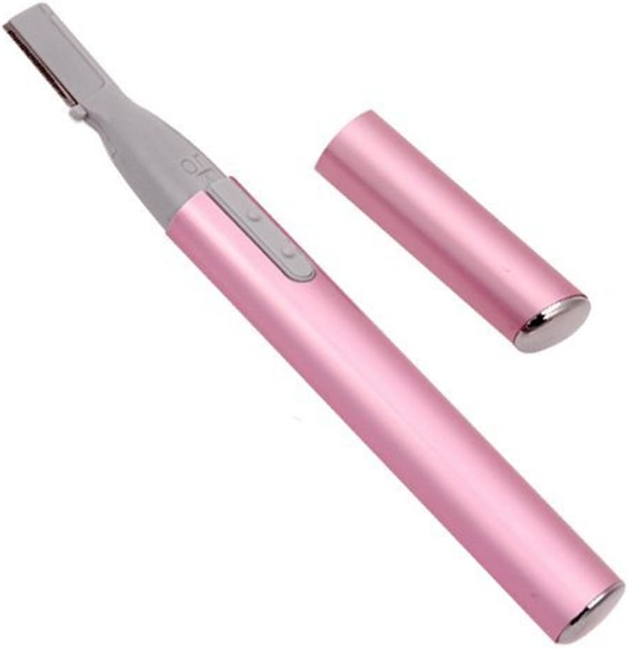 Hair Removal for Women, Eyebrow Trimmer Electric Mini Epilator Eyebrow Hair Remover for Brows Face Body Painless Hair Removal Device Battery Operated