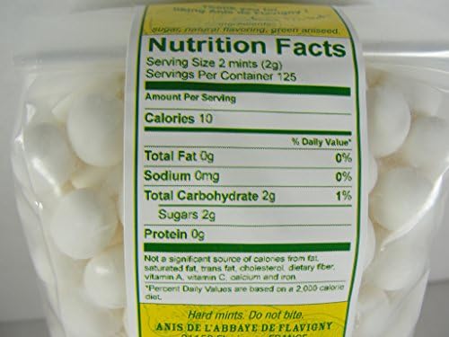Lemon Abbaye de Flavigny Anise Drops All natural Bulk 8.8 Oz Bag