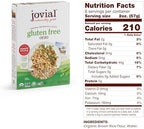 Jovial Organic Brown Rice Orzo Pasta - Gluten Free Whole Grain Orzo, Dairy Free, Made with 2 Ingredients, Non GMO, Artisan Crafted in Italy - 12 Oz (3 Pack)
