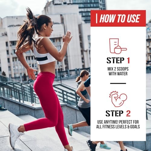 EVL BCAAs Amino Acids Powder - BCAA Energy Pre Workout Powder for Muscle Recovery Lean Growth and Endurance - Rehydrating Post Workout Recovery Drink with Natural Caffeine - Cherry Limeade