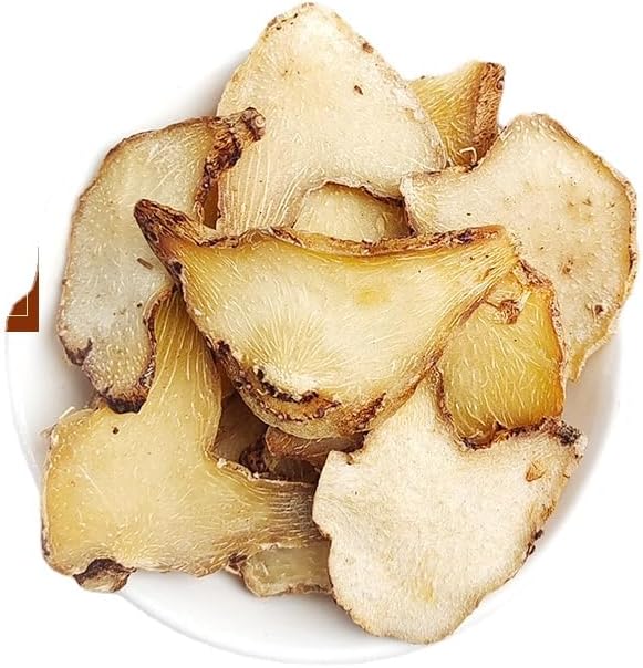 Zercumm Bletilla 500G Dry Bletilla Tablets Triple Fork Bletilla (Bletilla striata tablets)