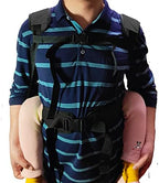 Lightweight Kids Carrier Belt Short Journeys Hiking Back Pack Belt Outdoor Children Lift Sling for Transferring Children to Car,Wheelchair,Vehicle,Bed,Chair (Black)