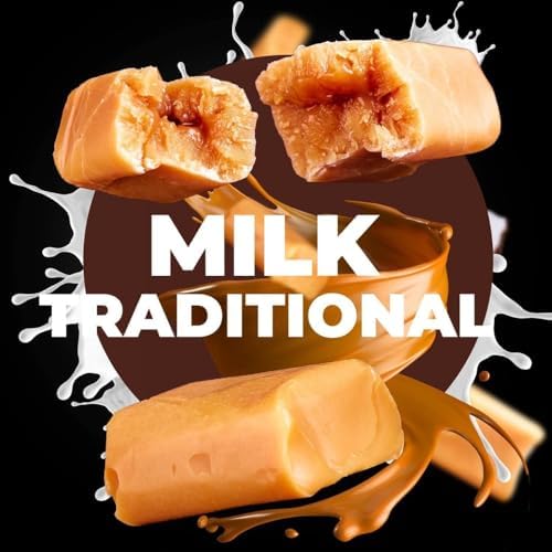 Mr Fudgesto - Traditional Fudge Candy - Milk Flavor - Confectionery Treat - Sweets Box - Suitable for Gifting - 8.8 oz (250 g)