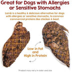 Riley's Premium Dehydrated Lamb Lung Dog Treats - Sourced in USA, Made in USA - Air Dried Crunchy & Delicious Lamb Dog Treats - 6 oz
