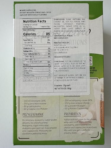 Mokate Cappuccino Hazelnut (150g/5.3oz)