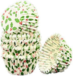 Mini Muffin White Holly (300 Cases), Paper