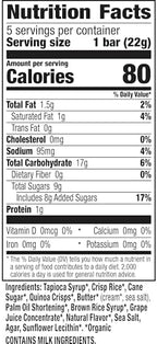 Annie's Organic Original Crispy Snack Bars, Gluten Free, 3.9 oz, 5 ct.