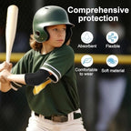 Kids Elbow Pads, Breathable Compression Sleeve Soft Elbow Brace Boys, Girls, Junior Youth, Elbow Protector for Volleyball Basketball Skating Dancing Crawl Skiing Cycling