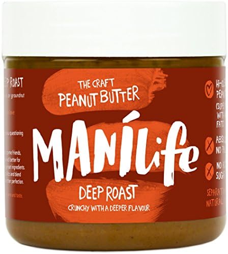 MANILIFE Deep Roast Crunchy Peanut Butter, 1 KG