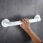 Toilet Grab Bars, Barrier-Free Railing, Stainless Steel Non-Slip Safety Night Aperture Suitable for The Elderly, Kindergarten, Stairs, Bathroom (Color : White, Size : 70cm)