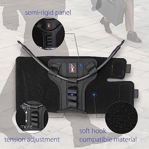 Core Products FootFlexor Foot Drop Brace - Soft Ankle Foot Orthosis (AFO) for Walking Support - Drop Foot Brace for Men & Women, XSmall/Small