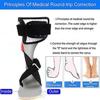 HUANGJUN Foot Drop Ankle Brace Drop Foot Support Splint, Ankle And Foot Orthosis - Ideal for Flaccid Foot Drop for Men And Women,left,S, Right