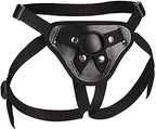 Adjustable Belt Female female Strapless Panties Underwear for Men Women Couples role play Triangular underwear Black(Large1)